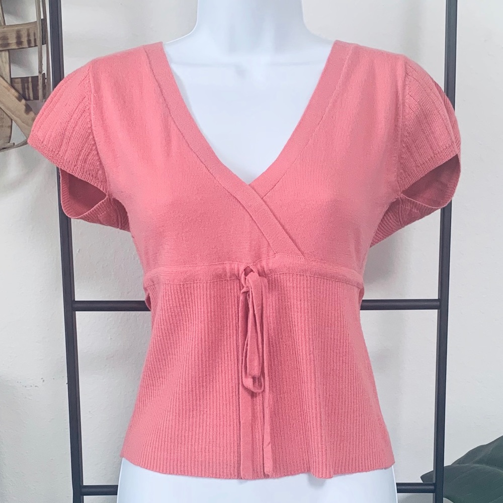 plenty by Tracy Reese Pink Knit Top